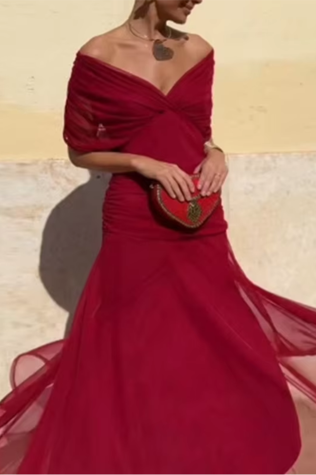 Zelena svilena haljina