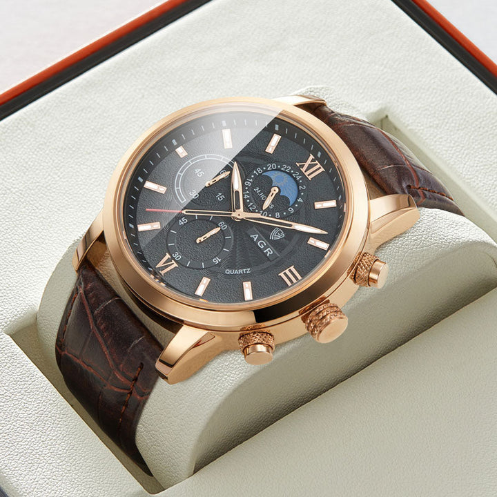 Arktički Luxe kožni sat