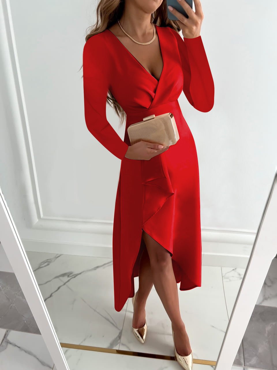 Hento Eleganssi Midi Haljina