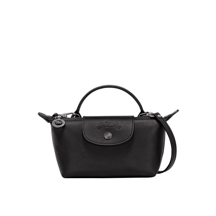 Mini kožna torbica Longchamp