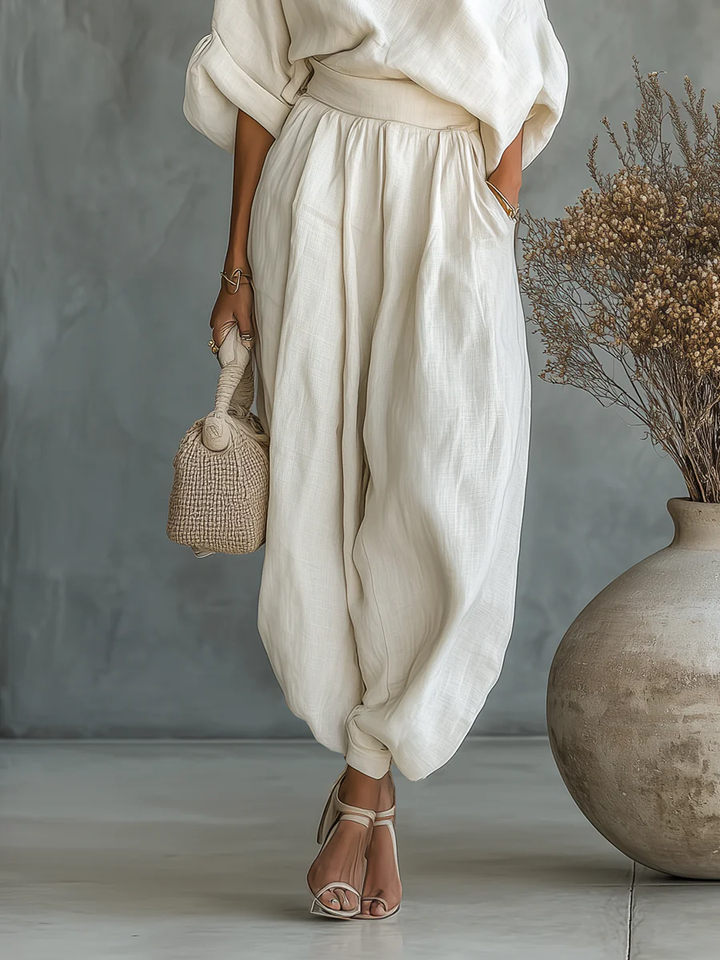 Mila | Dvodijelni set s golim ramenima
