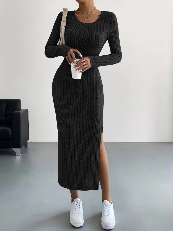 Zelena haljina A-kroja